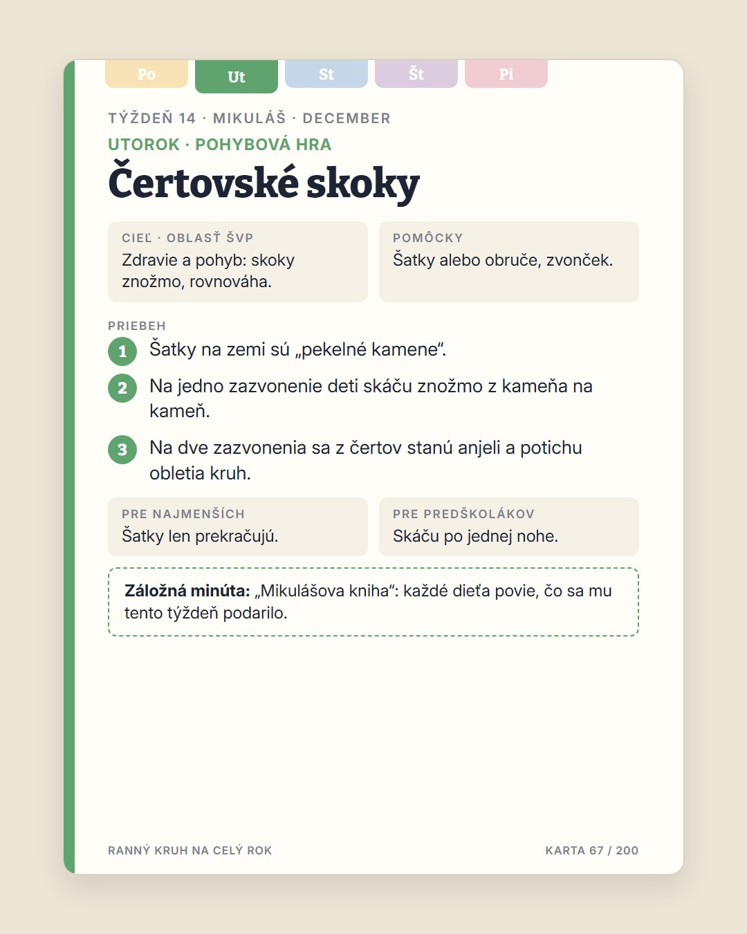 Karta z decembra